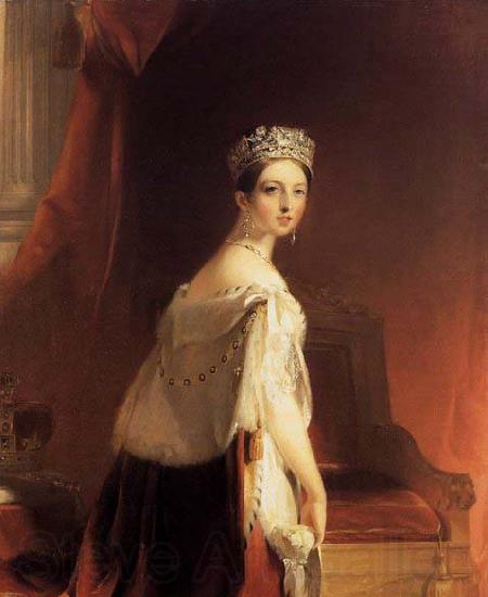 Thomas Sully Queen Victoria France oil painting art